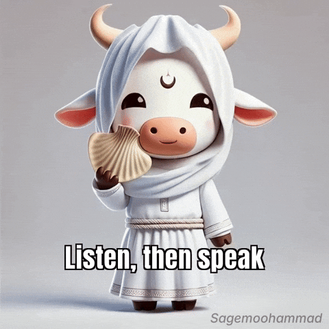 Listen Inner Peace GIF by Sagemoohammad