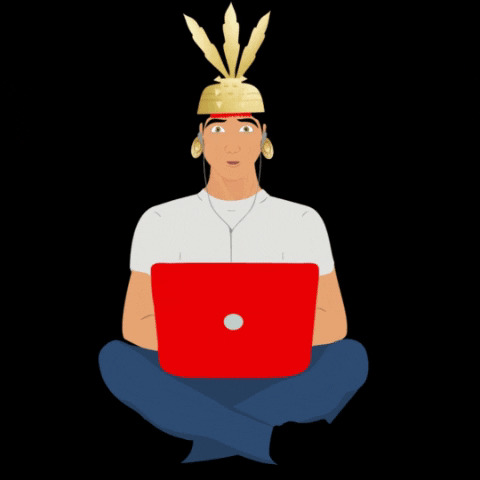 Laptop Chas GIF by Corporacion English