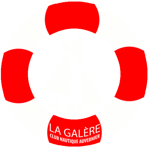 Transparency Boating Sticker by La Galère Club Nautique