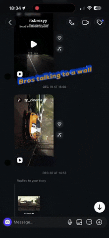 Bros Talking To A Wall GIF