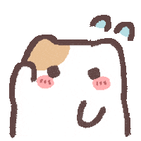 Shy Sticker