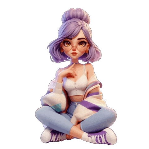 Girl Meninabonita Sticker