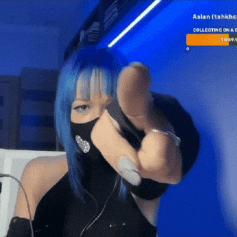 Anya Nami Pointing GIF