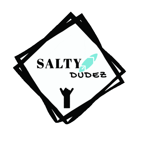Salty Dudez Ireland Sticker