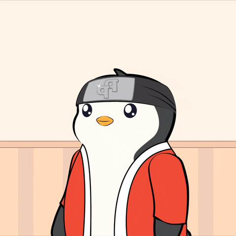 How Are You Flirt GIF by Pudgy Penguins