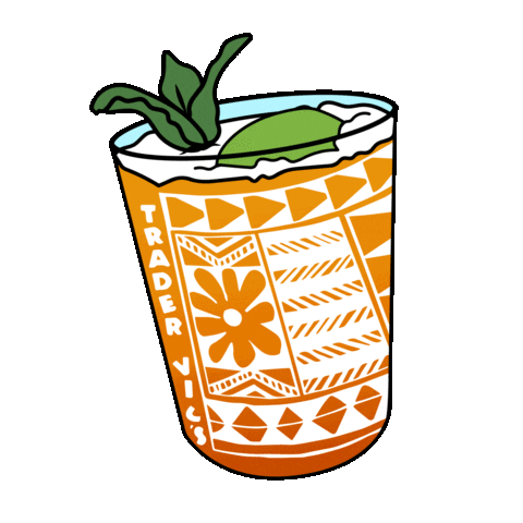 Mai Tai Paradise Sticker by Trader Vic's