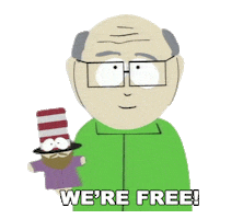 Mr Garrison Sticker by South Park