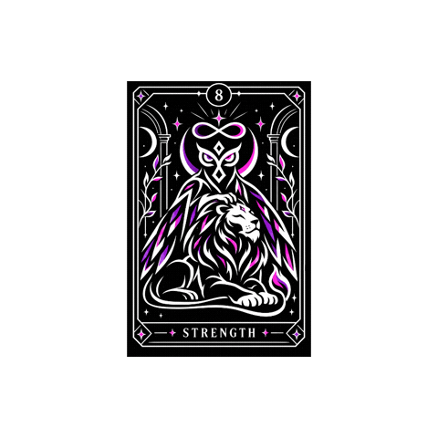 Magic Strength Sticker