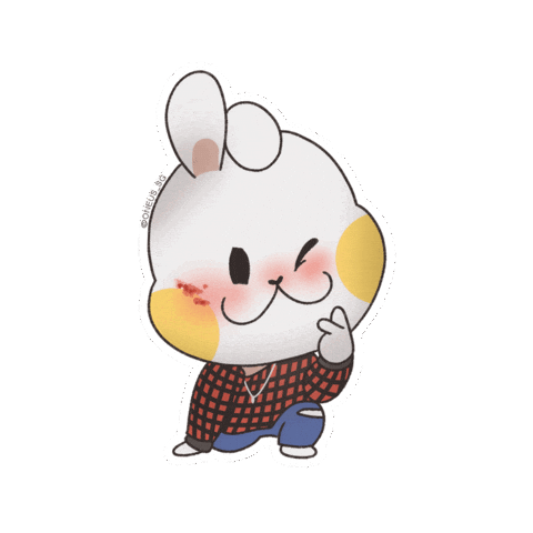 Rabbit X Sticker