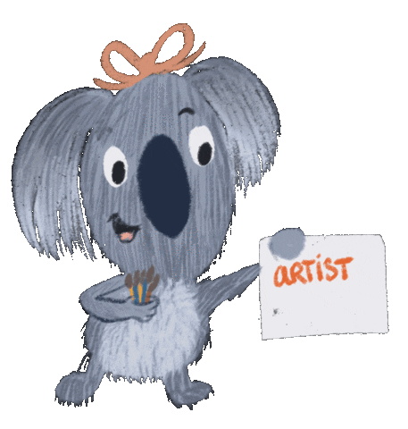 Happy Heart Sticker by Kooky Chooky