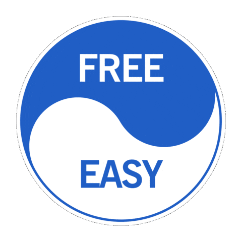 Yin Yang Spinning Sticker by Free & Easy