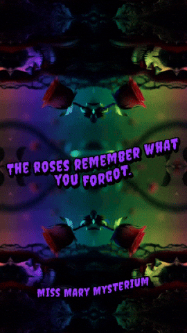 Divine Feminine Roses GIF by Miss Mary Mysterium