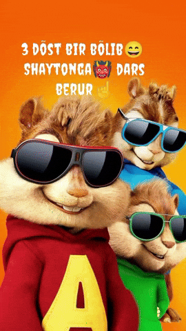 3 Dõst Bir Bõlib Shaytonga Dars Berur GIF