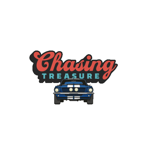 Chasing Treasure Sticker by Wedding Rescue