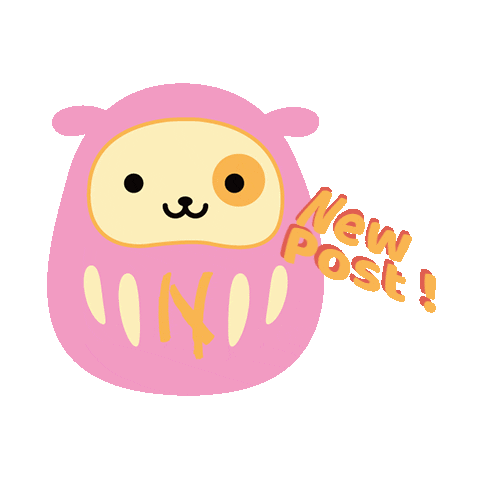 New Post Retratos Sticker