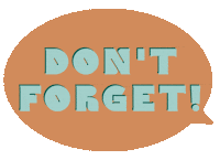 Dont Forget Reminder Sticker - Dont Forget Reminder Donut Forget - Discover  & Share GIFs