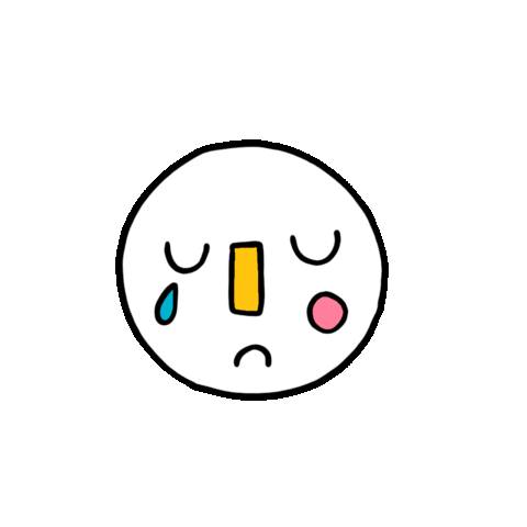 Sad Sticker