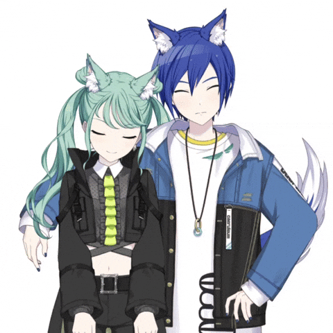 Hatsune Miku Dogs GIF