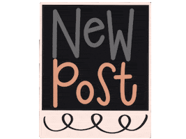 New Post Sticker