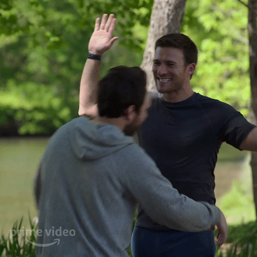 High Five Amazon Prime Video GIF by I Want You Back Movie