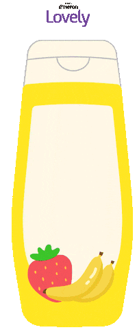 Serum Strawberry Banana Sticker by Emeron Lovely