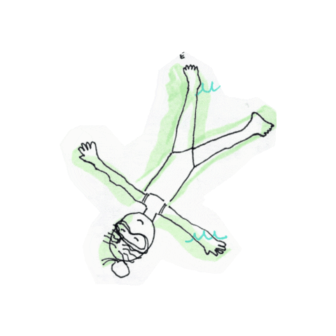 Vacation Doodle Sticker