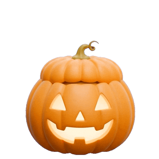 Trick Or Treat Halloween Sticker by Butter baby