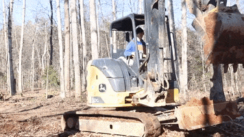 Excavating John Deere GIF by JC Property Professionals