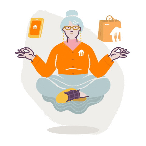 Justeatcourier Sticker by Just Eat