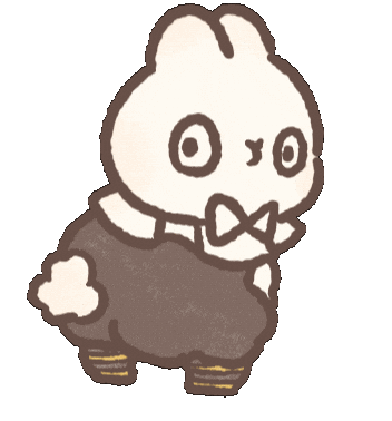 Rabbit Twerk Sticker