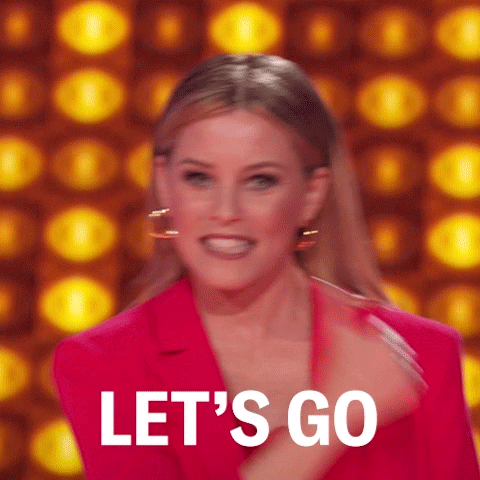 Excited Lets Go GIF by ABC Network