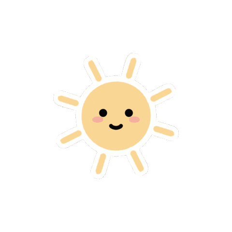 Happy Sun Sticker