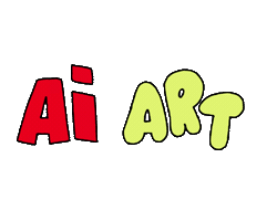 Ai Slop Sticker by Hanna Rybak