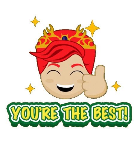 Happy King Sticker by Enchanted Kingdom