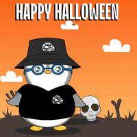 Halloween Magic GIF by Pudgy Penguins
