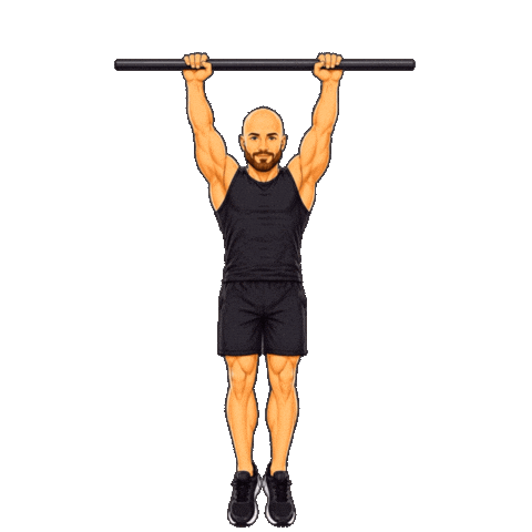 Pullup Sticker by GOLDEN Sports-Apps