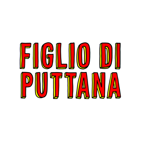 Putt Insulto Sticker by Luigi_Segre