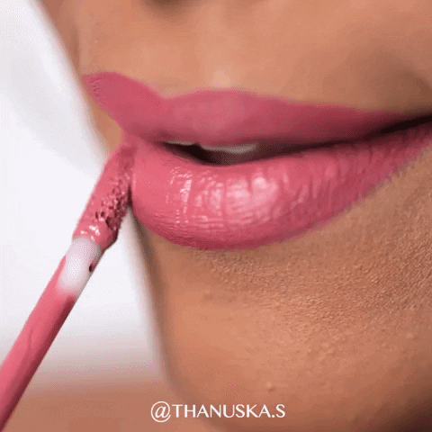 Makeup Lipstick GIF by Vasanti Cosmetics