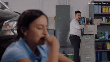 Andrew Phung Crying GIF by Kim's Convenience