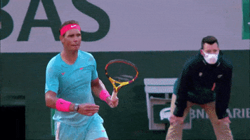 Excited Sport GIF by Roland-Garros