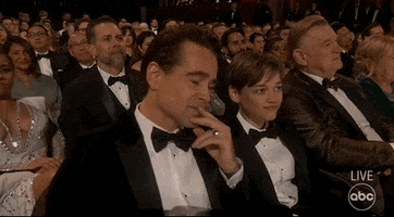 Colin Farrell Oscars GIF by The Academy Awards