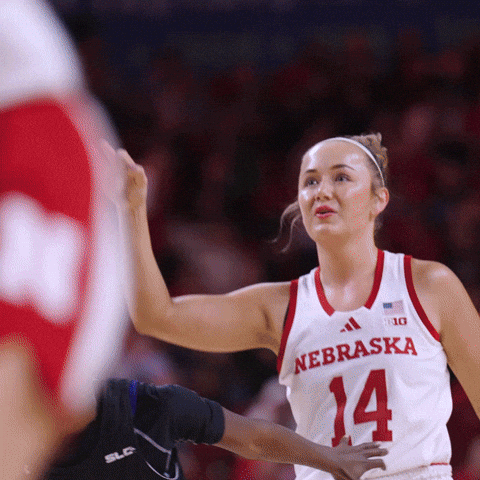 Womens Basketball Nebrasketball GIF by Huskers