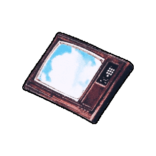 Television Sky Sticker