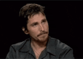 Sesame Street gif. In a blank Charlie Rose-esque set, a man nods solemnly and then Kermit returns the gesture.