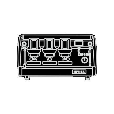 Invita Cafe Sticker