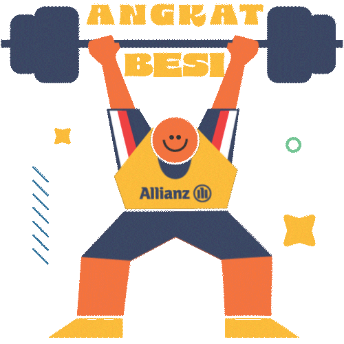 Support Olympic Sticker by Allianz Indonesia