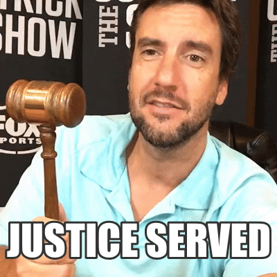 The Truth Justice GIF by FOX Sports: Watch. Enjoy. Repeat.
