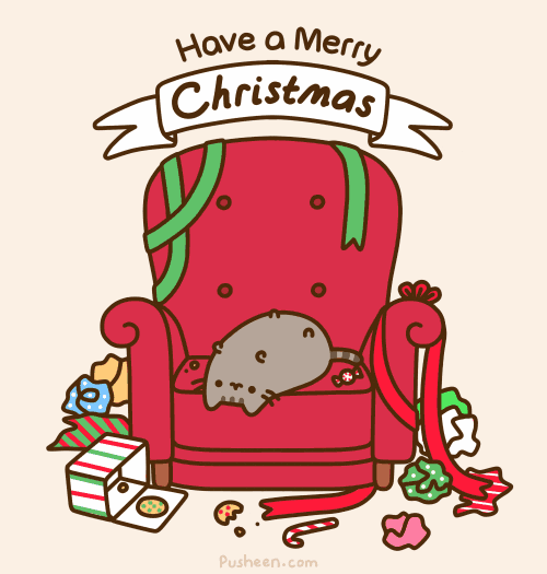 Merry Christmas Cat Gif By Pusheen Find Share On Giphy Merry Christmas Cat Gif By Pusheen Find Share On Giphy