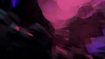 friedpixels animation purple landscape after effects GIF