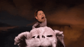 flying the neverending story GIF by Rocket Beans TV